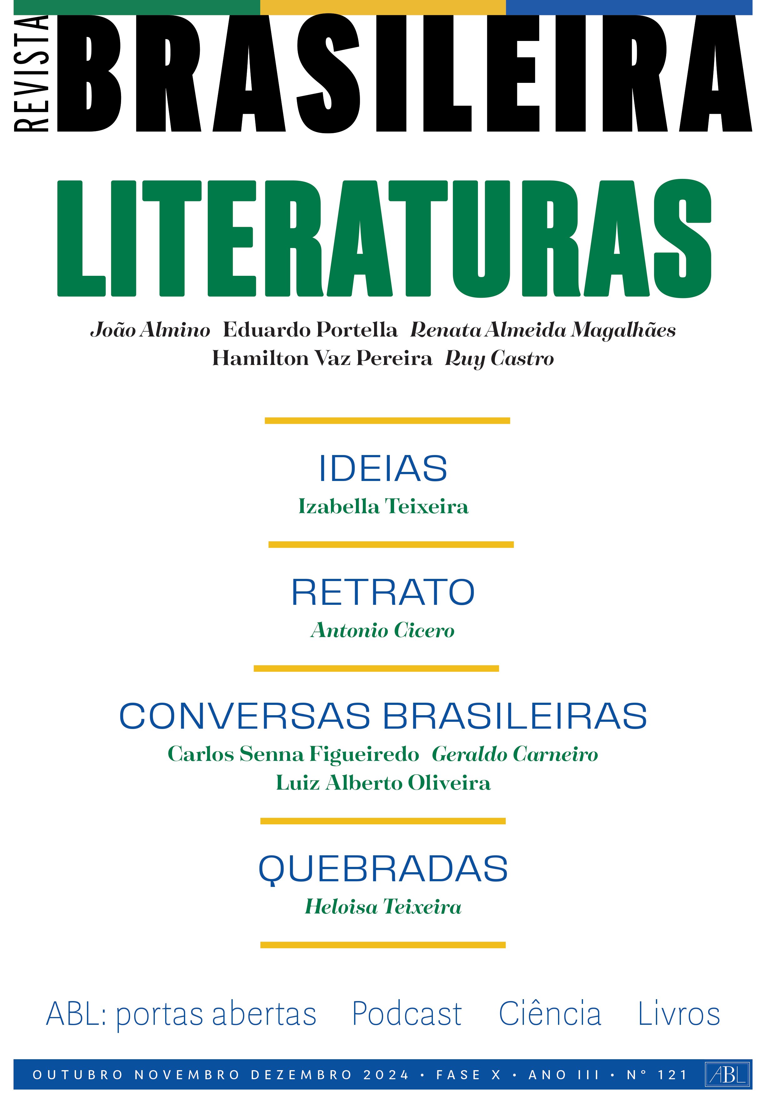 Capa Revista Brasileira nº.121